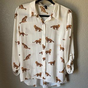 Cute Cat Blouse!